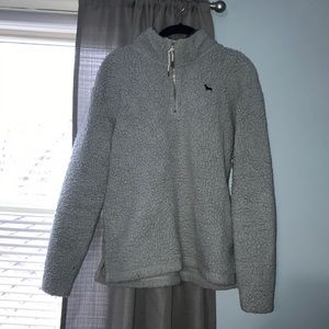 PINK fuzzy sweatshirt